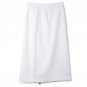New Autumn Women Long Skirt Winter White Side Zipper High Waist Casual Pencil Skirt 4XL Elegant Lady