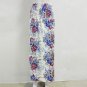 Boho Shirred Waist Long Maxi Skirt Women Vintage Floral Print Front Split Skirts Gilrs Beach Skirt S