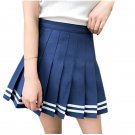 2016 New European and American vintage fashionable wild high waist Plaid Skirt Woman Saias