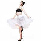 20 Colors 65cm Soft Fabric Women Pettiskirt Long Sexy Pleated Chiffon Petticoat Rockabilly skirt Tul