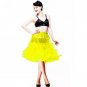 20 Colors 65cm Soft Fabric Women Pettiskirt Long Sexy Pleated Chiffon Petticoat Rockabilly skirt Tul