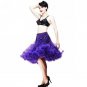 20 Colors 65cm Soft Fabric Women Pettiskirt Long Sexy Pleated Chiffon Petticoat Rockabilly skirt Tul