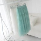 Women\'s Bubble Skirt Fashion Woman Summer Casual Cotton Long Section Skirts Sexy Splice Multi-layer