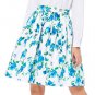 Women Midi Skirt 2017 Runway Vintage Rockabilly Skirts Womens Sexy Pinup 50S 60S Cotton Polka Dot Fl