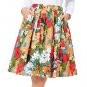 Women Midi Skirt 2017 Runway Vintage Rockabilly Skirts Womens Sexy Pinup 50S 60S Cotton Polka Dot Fl