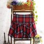 7 Colors Size S-XXXL Plus size High quality Preppy style students plaid mini skirts school uniform s