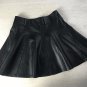 Shorts Women Plus Size Leather Skirt 4xl Winter Jupe Patineuse High Waist Mini Flare Black Short Sue