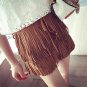 2017 Summer New Bohemian Style Fringed skirt Shorts High Waist Suede short Trousers with Tassel Fash