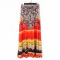 Women Boho Skirts Floor Length Loose Casual Female Summer Midi Skirt Leisure Beach Skirt Bohemian Pr