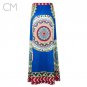 Summer Thai Wind Print Women Big Hem Long Maxi Skirt Boho Sexy Lace Up Belt Skirts Womens