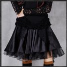 KEER Lace Skirt 2017 Women\'s Winter New Fringe Retro Court Fashion Skirt