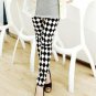 New 2017 Autumn National Ethnic Style Retro Stripes Paintings Printing Flowers Trousers Printed High