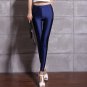 Hot Selling 2017 Women Solid Color Fluorescent Shiny Pant Leggings Large Size Spandex Shinny Elastic