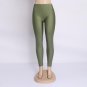 Hot Selling 2017 Women Solid Color Fluorescent Shiny Pant Leggings Large Size Spandex Shinny Elastic