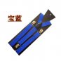 Printed leather Suspenders Men Four Clips-on Braces Vintage Mens Suspender For Trousers Husband Male