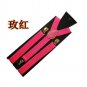 Printed leather Suspenders Men Four Clips-on Braces Vintage Mens Suspender For Trousers Husband Male