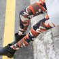 Womens Graffiti Style Slim Camouflage Stretch Trousers Army Legging Sexy Trousers Legging 3 Color