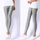 Hot Solid Color Women Pencil Pants Stretchy Casual Leggings Slim Long Trousers H28
