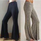 Women Casual Loose High Waist Flare Wide Leg Long Trousers Female Comfortable Basic Solid Pants S-XX