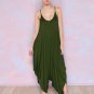 2017 Sexy Party V Neck spaghetti strap wide leg Romper Women Jumpsuit Loose green flare Haren trouse