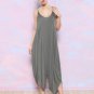 2017 Sexy Party V Neck spaghetti strap wide leg Romper Women Jumpsuit Loose green flare Haren trouse
