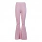High waist Women casual solid long pant 2018 new Stretch Solid Flare pant ladies fashion bell buttom