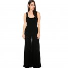 2018 New Elegant sleeveless backless bodycon summer evening party Sexy flare long trousers jumpsuits