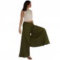 Wide Leg Mid Pants 2017 The New Fashion Womens Casual Pant Horn Loose Trousers Flares Pants C7705Q