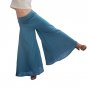 Wide Leg Mid Pants 2017 The New Fashion Womens Casual Pant Horn Loose Trousers Flares Pants C7705Q