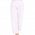 Waist Stretch Women Harem Pants Sport Yoga Pants Flare Pant Dance Club Wide Leg Loose Long Trousers 
