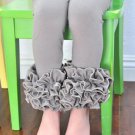 Knit Cotton Baby Girls Pants Pink Stripe Children Girls icing Leggings Triple Baby icing Ruffle Pant