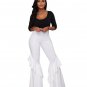 Flare Pants Plus Size Slim Fit Women Bell Bottom Pants for Women Casual Cotton Flared Ruffles Trouse