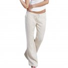 NIBESSER 2017 Women Pants Casual Loose Solid Beach Style Pants Women Leggings Cotton Linen Drawstrin