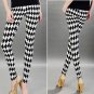 Autumn Winter Women Sexy Slim Skinny Pencil Pants Striped Print Leggings Jeggings Multi Patterns Str