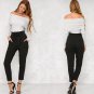 Stringyselvedge chiffon high waist harem pants Women summer style long casual pants female office la