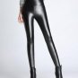 2017 New Women Elastic Velvet Pants Thick Female PU Leather Pants High Waist Warm Winter Sexy Slim P