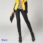 Miss coffe Winter Jeans Pants New Women Faux Denim Pencil Pants Solid Warm Thicken Fleeces Trousers