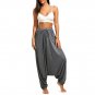 CharMma 2017 Women Trouser Drop Bottom Harem Pants with Drawstring Casual Loose Plus Size Full Lengt
