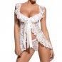 Lace Sexy Sleeping Sleeve Lady Sleeveless Sleeping Trousers Tintered Red White Black