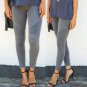 Europe America Moto Biker Jeans Women Cotton Washed Vintage Pleated Pencil Pants Femme Zipper High E
