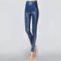 Hot Sale Autumn Winter Women Clothes Skinny PU Leather Pencil Leggings Sexy Thin Fleece Trousers Lad