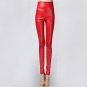 Hot Sale Autumn Winter Women Clothes Skinny PU Leather Pencil Leggings Sexy Thin Fleece Trousers Lad