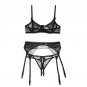 CINOON bra underwear push-up bra sexy lingerie transparent temptation to open the file open breasts