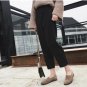 Elegant autumn winter woolen women\'s harem pants ladies thicken wool warm pants plus size loose swe