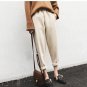 Elegant autumn winter woolen women\'s harem pants ladies thicken wool warm pants plus size loose swe