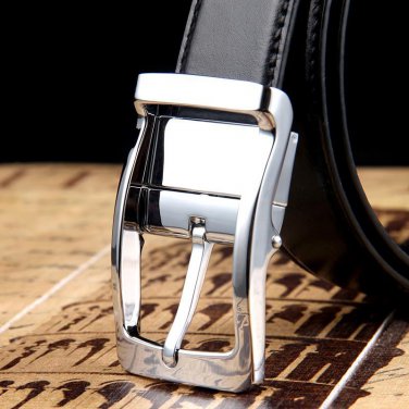 2017 New Designer Belts Mens High Quality Luxury Brand Leather straps Pin Buckle Black Business Trou