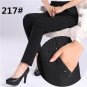 2018 New Fashion Spring Atutumn Middle Aged Women Elastic waist Straight Pants Mother Casual Plus Si