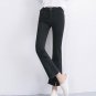 Flare Jeans Women\'s High Waist Boot Cut Jeans Fashion Denim Pants Elastic Trouser Black Blue sexy s