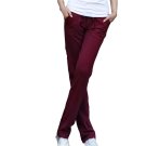 New Arrived Solid Trousers Autumn Drawstring Full Length Women Pant Loose Pants Ladies Dance Elastic
