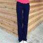 New Arrived Solid Trousers Autumn Drawstring Full Length Women Pant Loose Pants Ladies Dance Elastic